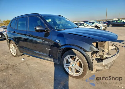 2013 BMW X3 xDrive35I из США, поврежденный, VIN 5UXWX7C55DL979670
